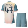 Oficiální Fotbalový Dres Manchester City Foden 47 Čtvrtý 2024-25 pro Děti